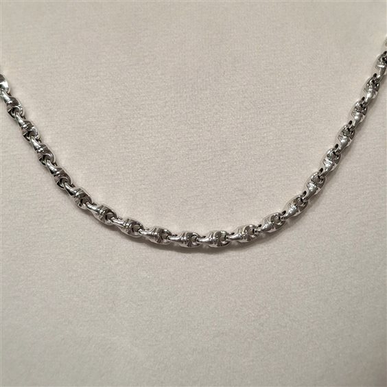 Collana Fanton Gioielli Uomo COLLANE ORO in Oro bianco A.E-12_52 - A.E-12_52